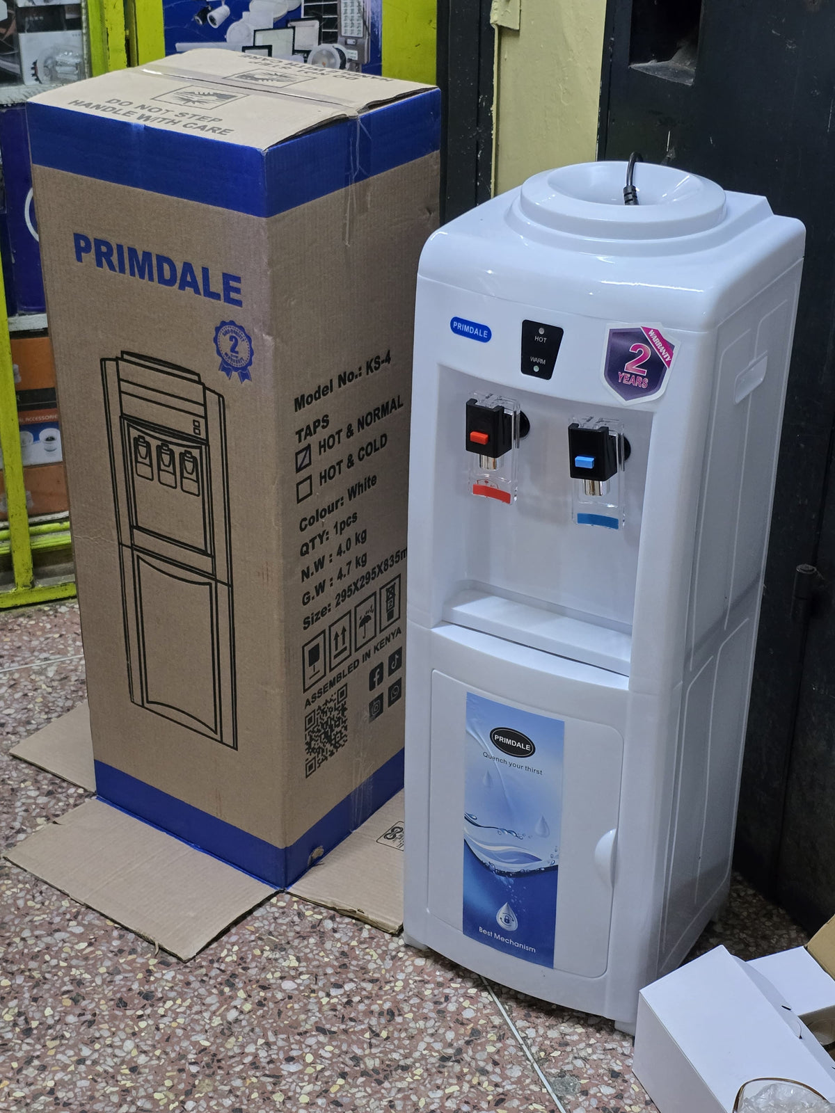 Primadel dispenser