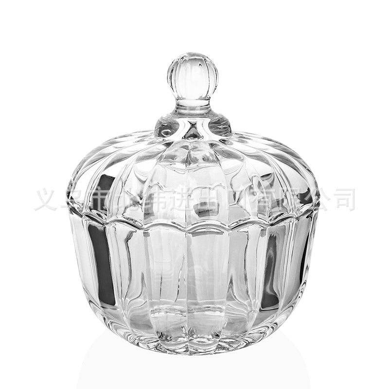 Clear sugar dish