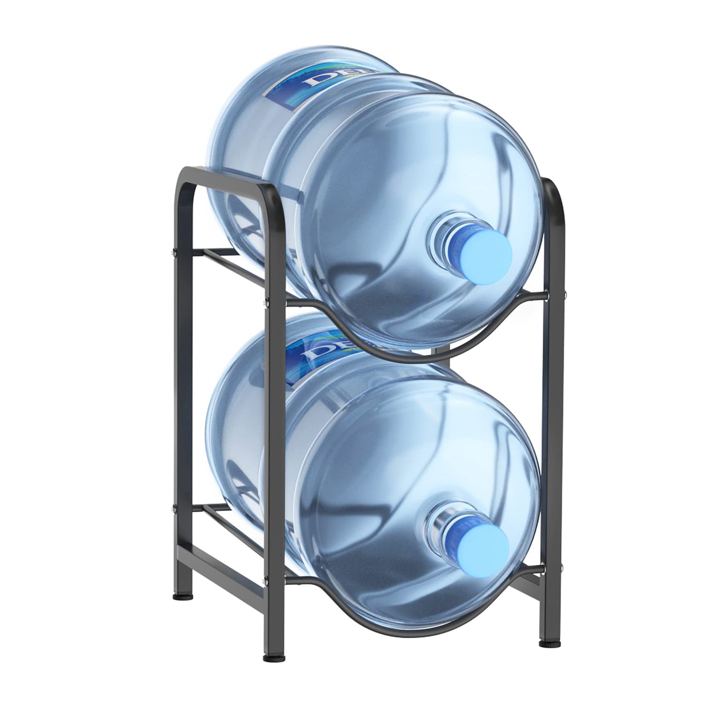 2 layer water bottle rack