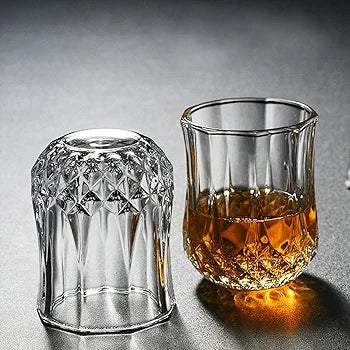 Crystal Clear diamond Glasses