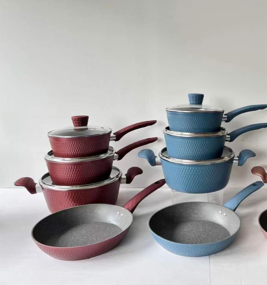 7pcs granite cooking pot Set