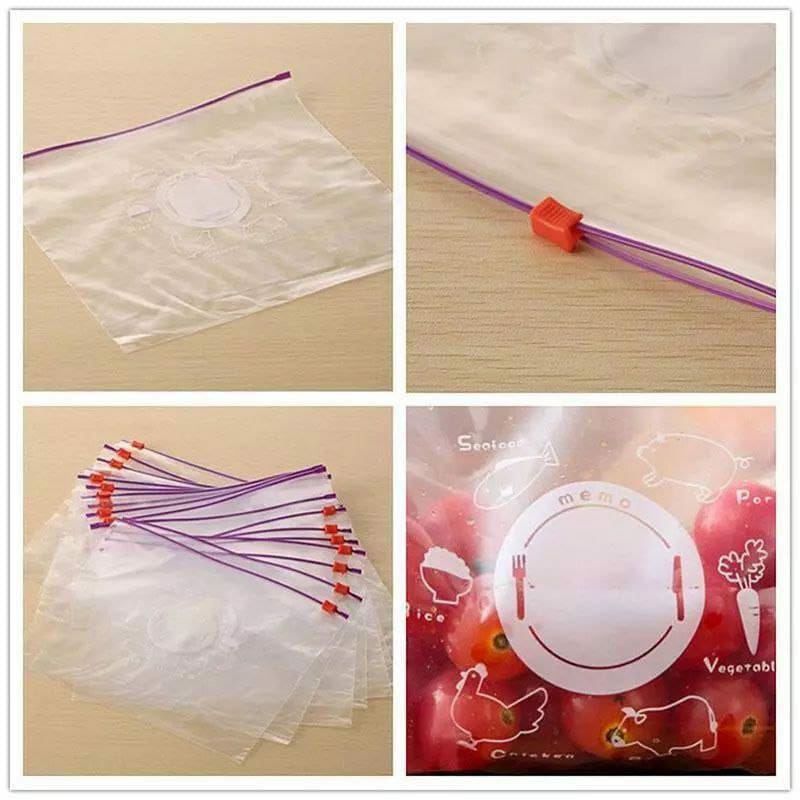 Reusable ziplock bags set of 20pcs
1kg