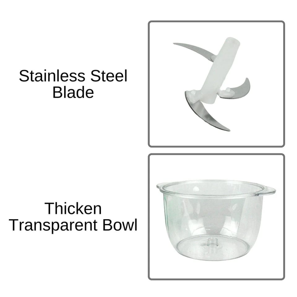 Manual food processor