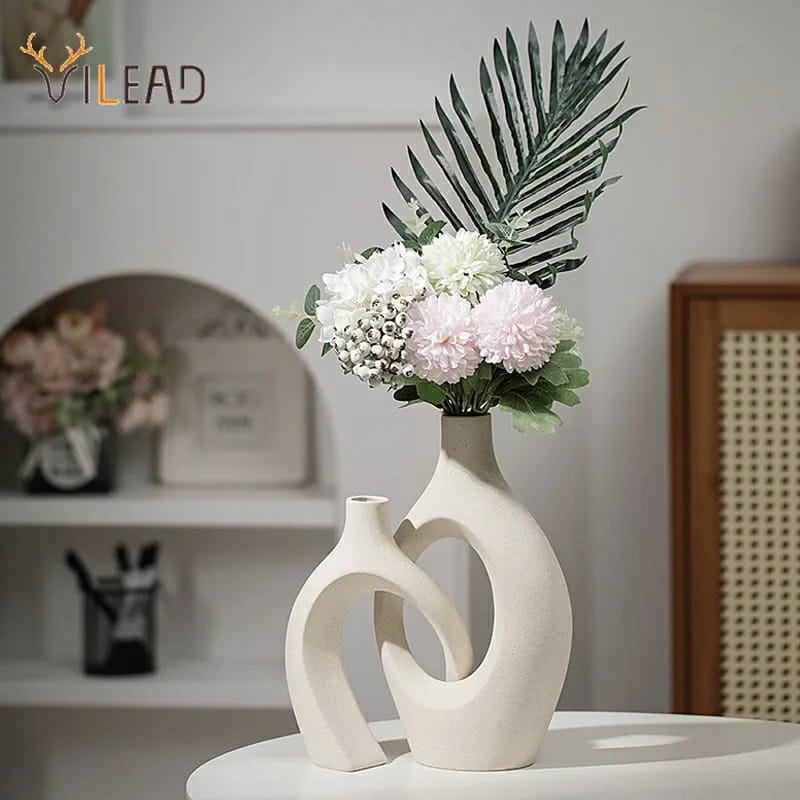 2 in 1 NORDIC DOUGHNUT VASE