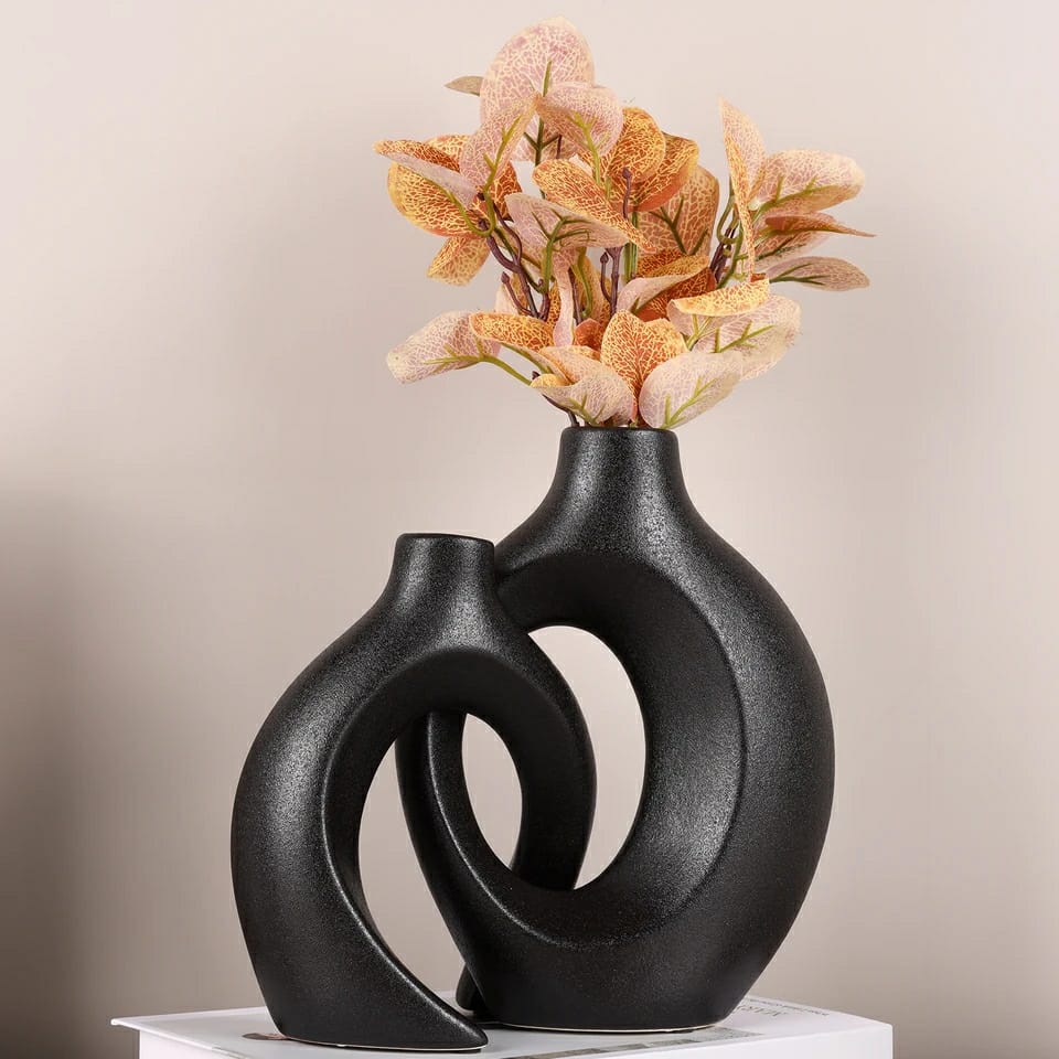 2 in 1 NORDIC DOUGHNUT VASE