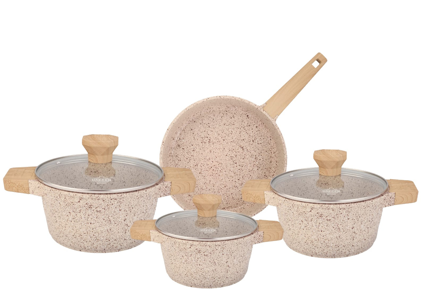 7pcs Cookware set
PFOA FREE