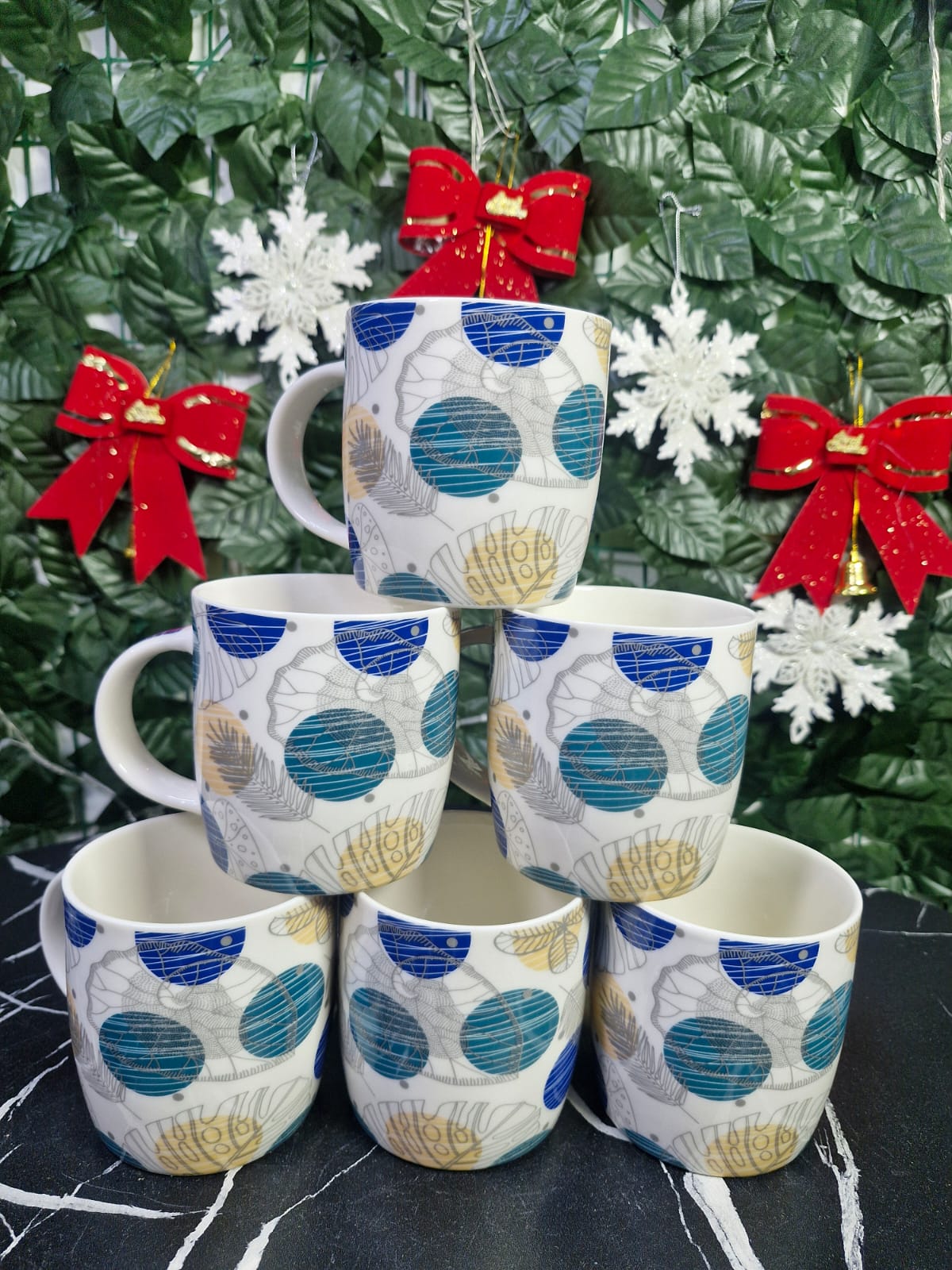 Ceramic Coffee/ Tea Mug set have 6pcs