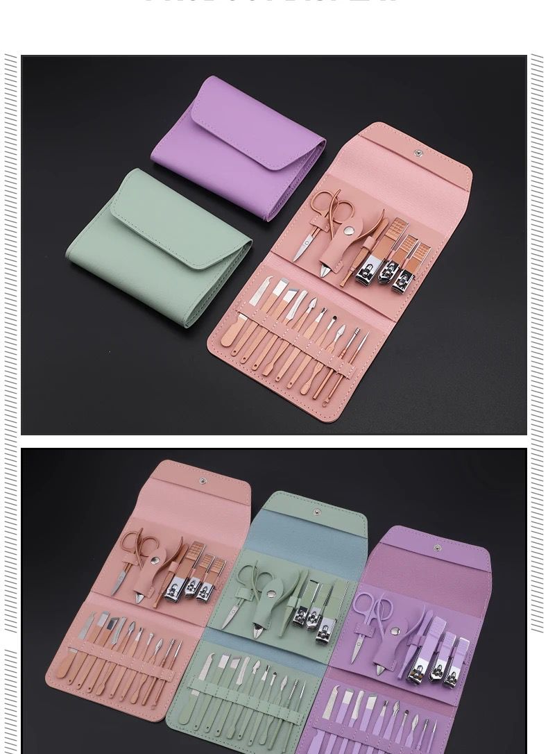 16 in 1 Pedicure manicure nail set