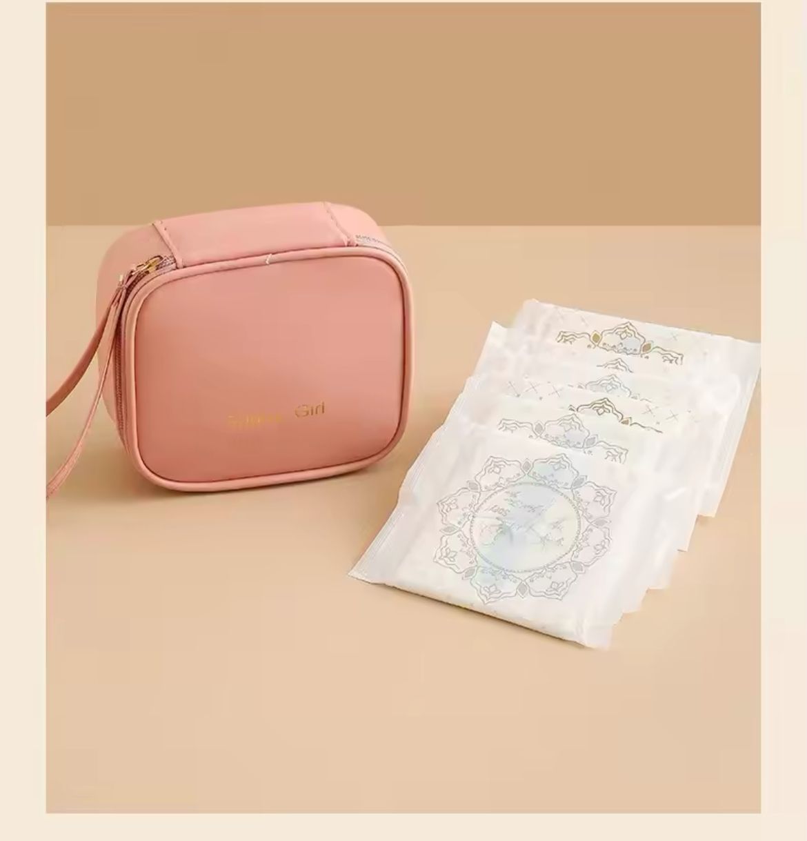 Waterproof mini pads pouch