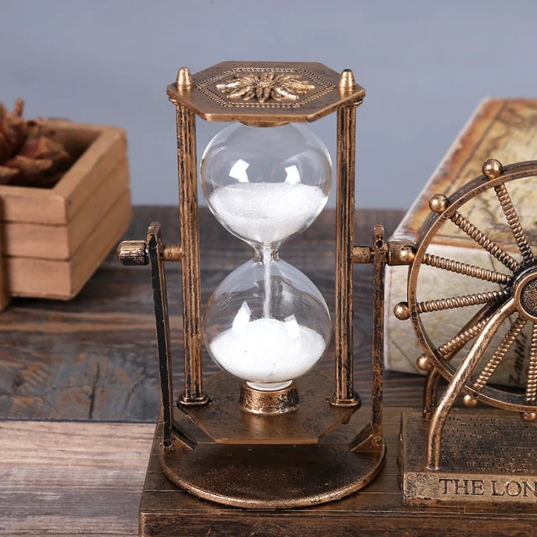 Vintage Ferris wheel Hour glass Decor