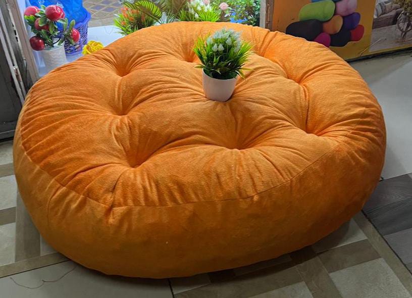 Round floor pillows