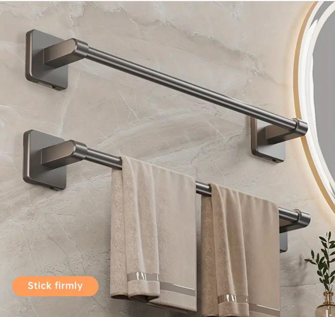 Install Wall-Mounted Towel Rack