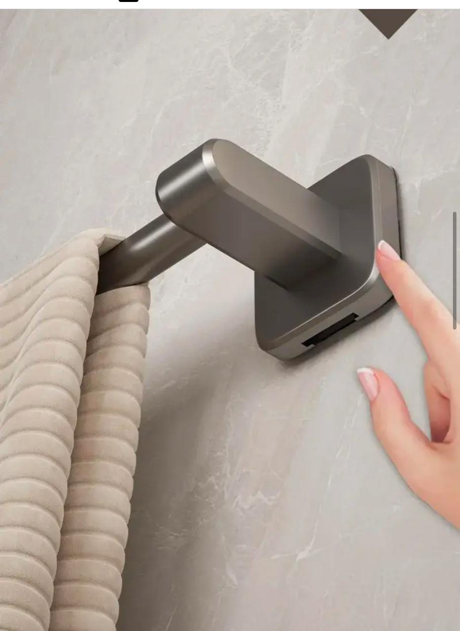 Install Wall-Mounted Towel Rack