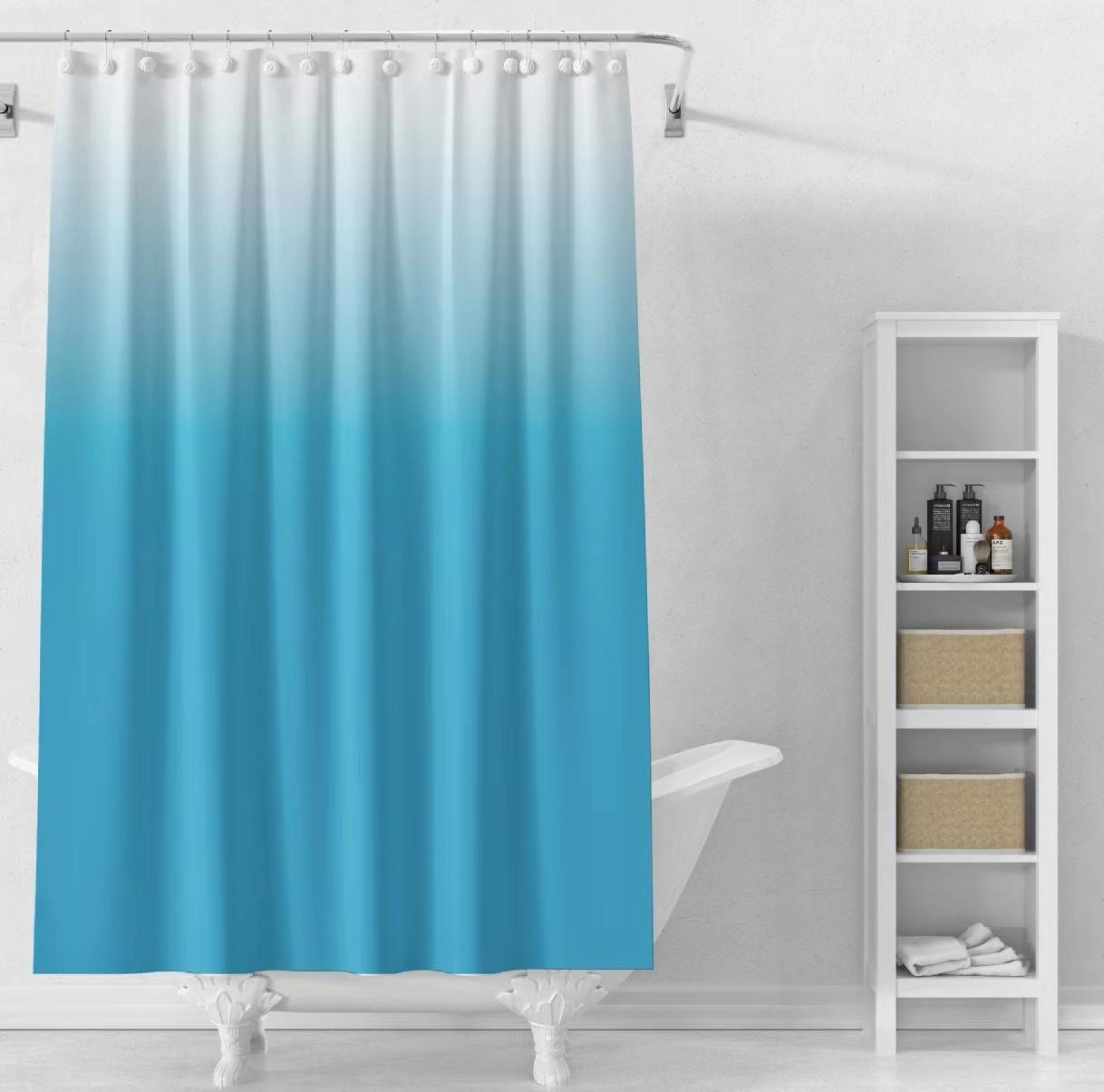 Shower curtains. 180*180cm Shower curtains with hooks