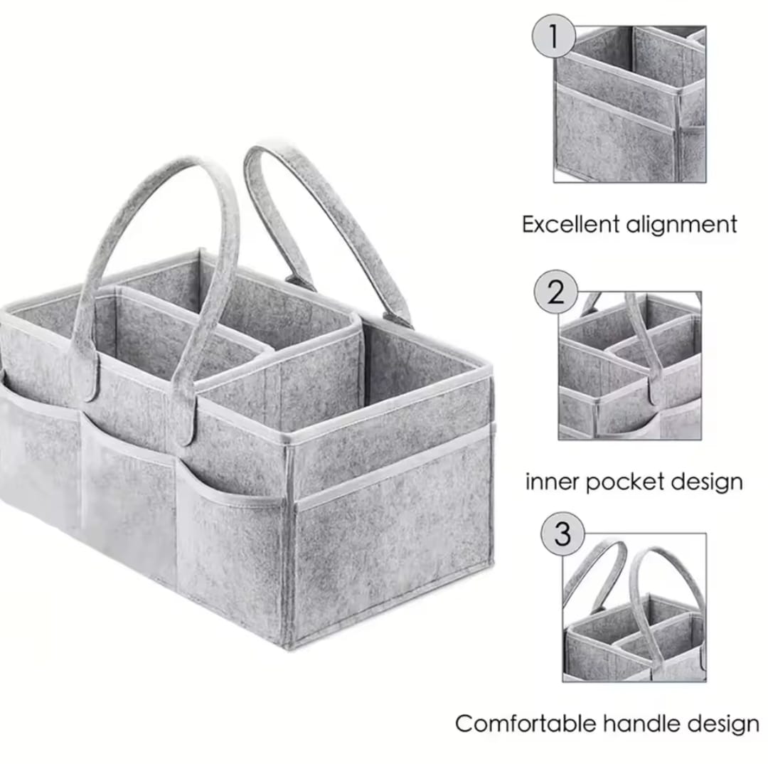 Baby Diaper Caddy Nursery Organizer