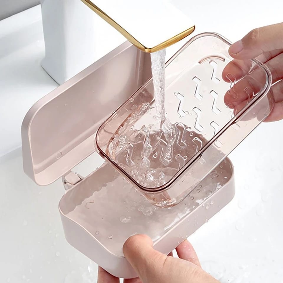 Travel soap dish case