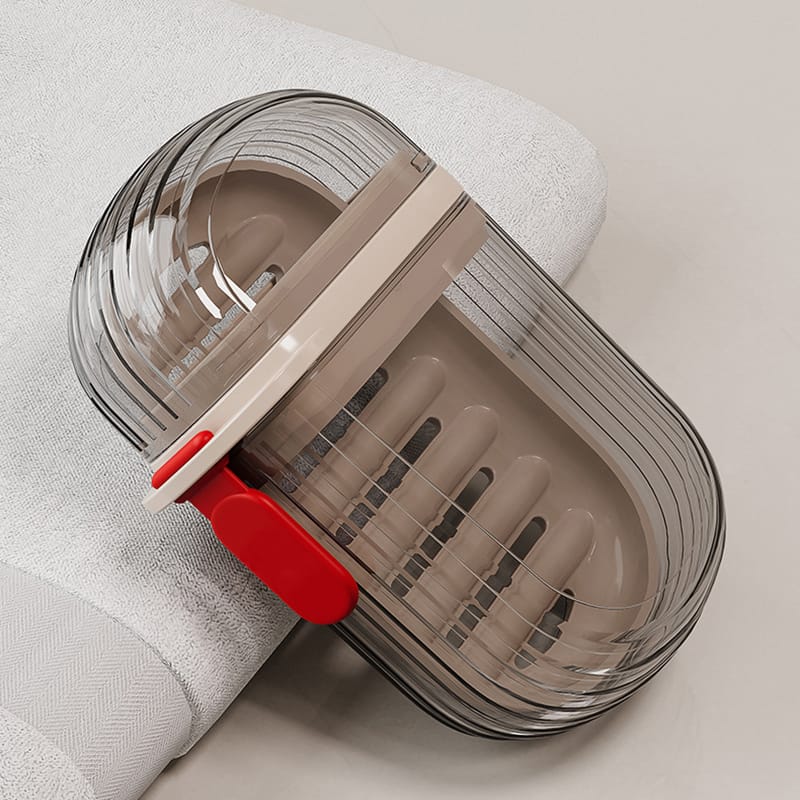 Travel soap dish case