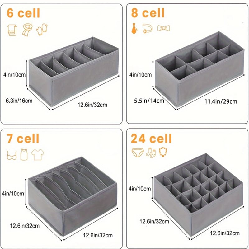 4 in1 Folding Closet Organizer Storage