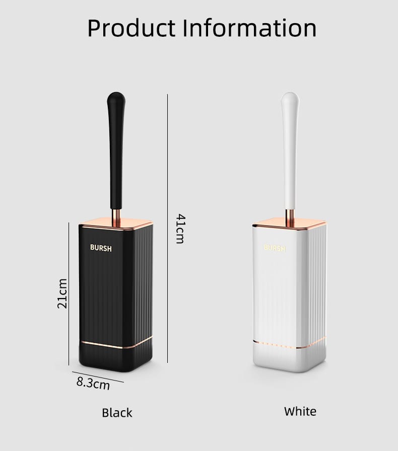 Luxury toilet brush &holder set