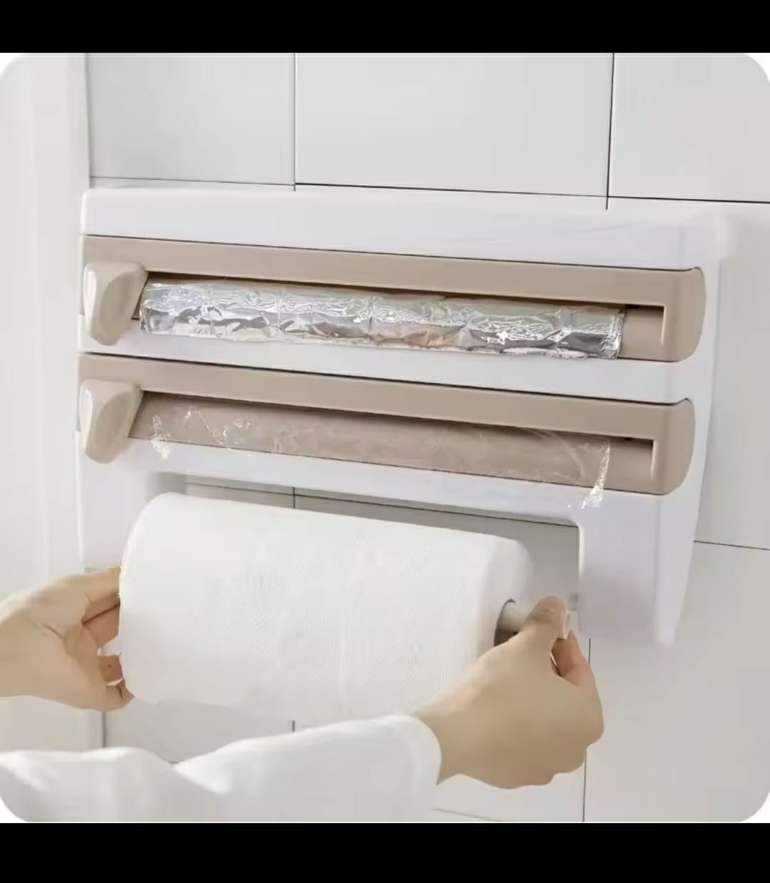 3 in 1 Wall-mount triple paper dispenser