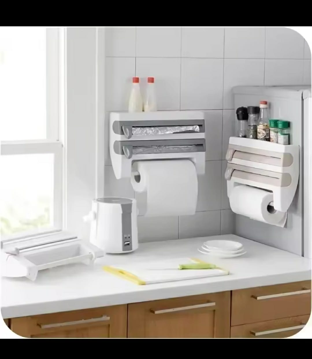 3 in 1 Wall-mount triple paper dispenser