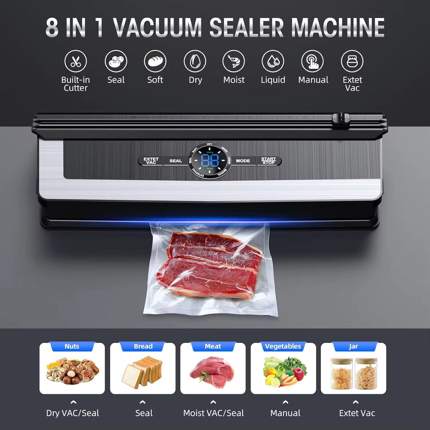 Vacuum Sealing Machine, Vacuum sealer