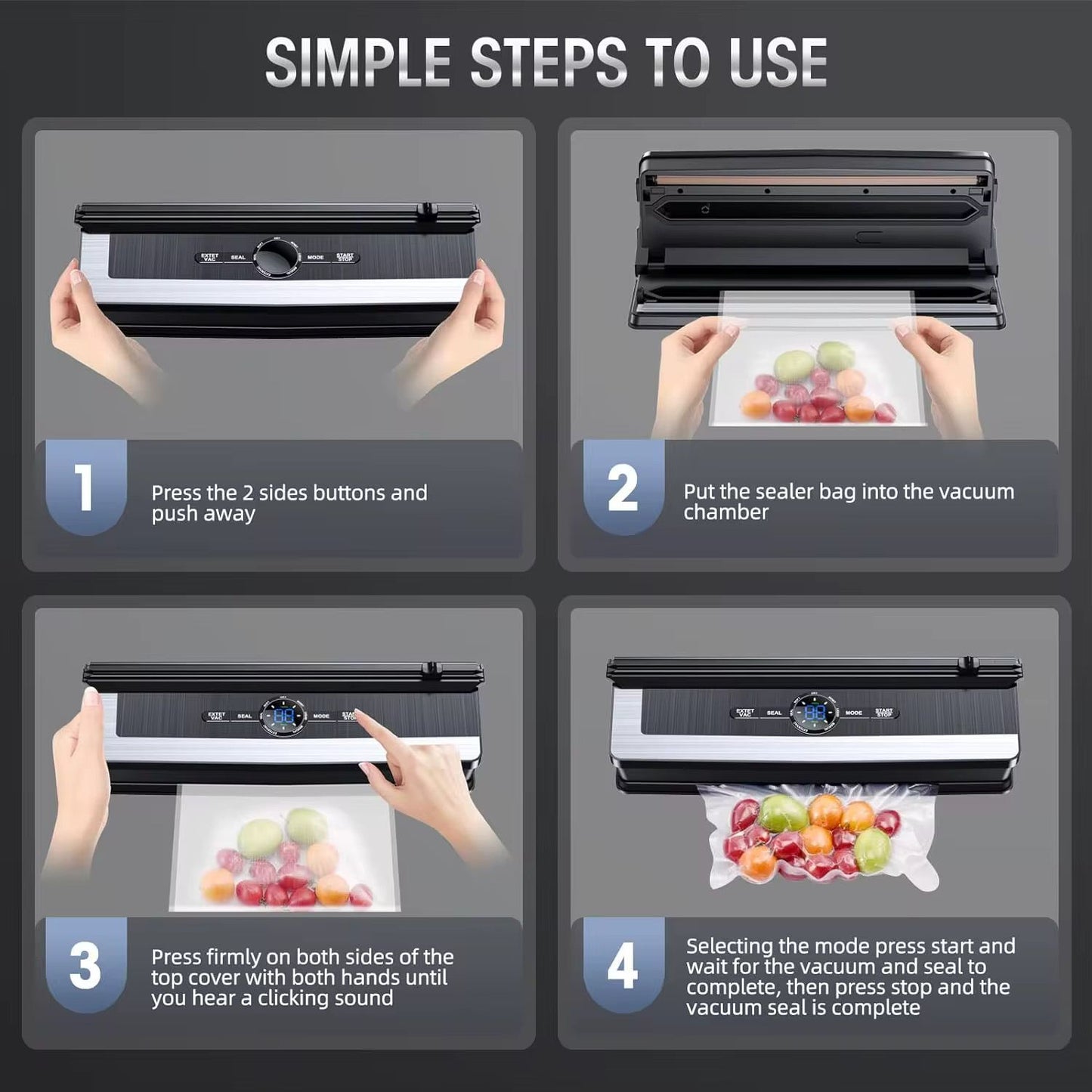 Vacuum Sealing Machine, Vacuum sealer
