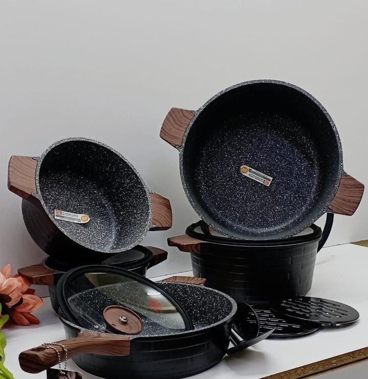 BLOCK 13PCS GRANITE COATING KITCHEN COOKWARE SET