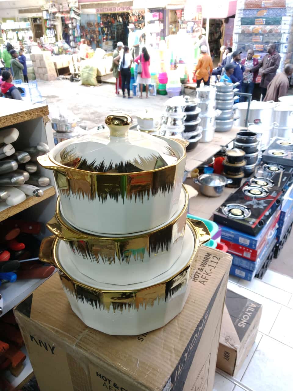 3pcs ceramic bowls