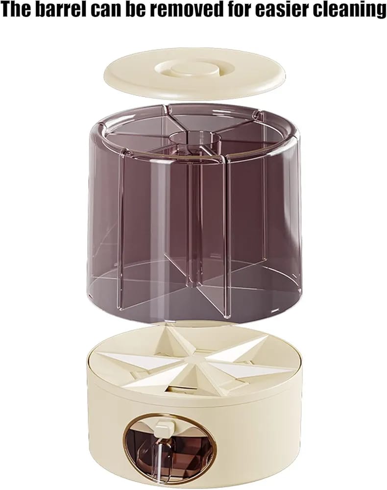 6compartment cereal dispenser