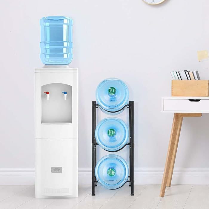 3 tier water bottle rack