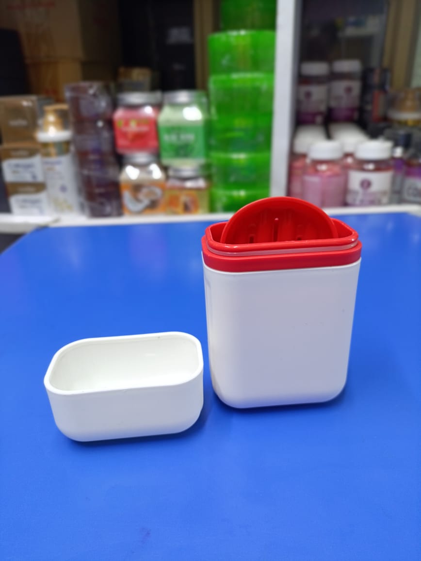 Portable travel soap holder