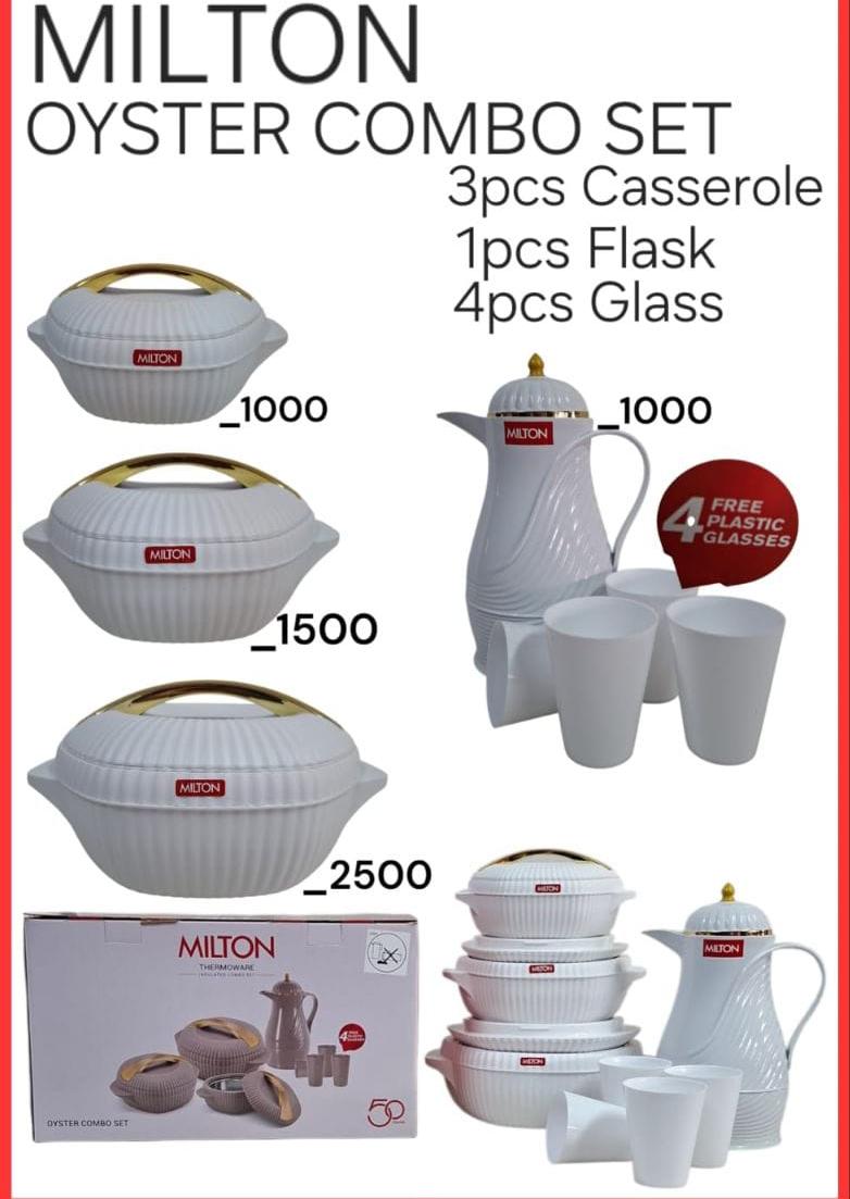 DESIGNER HOTPOT
MILTON - OYSTER COMBO SET