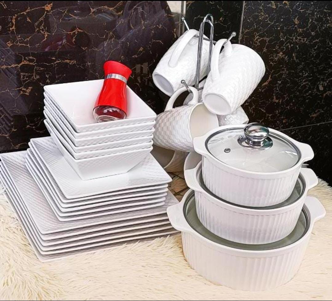 31pcs ceramic dinner set