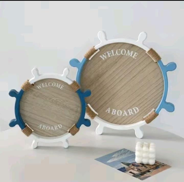 2 in 1 decorative Sailor Themed tray