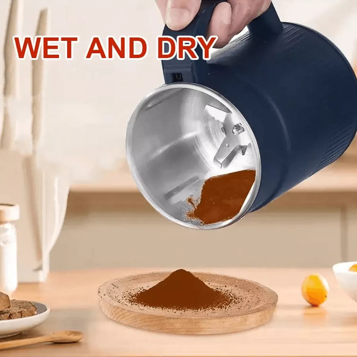 Electric mini grain / coffee grinder