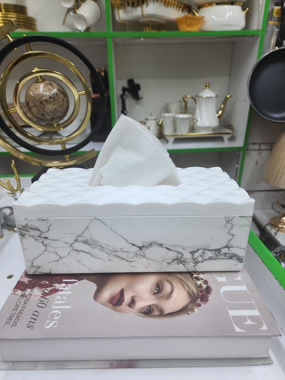 Marble Tissue Napkin holder Marble Stone Paper box