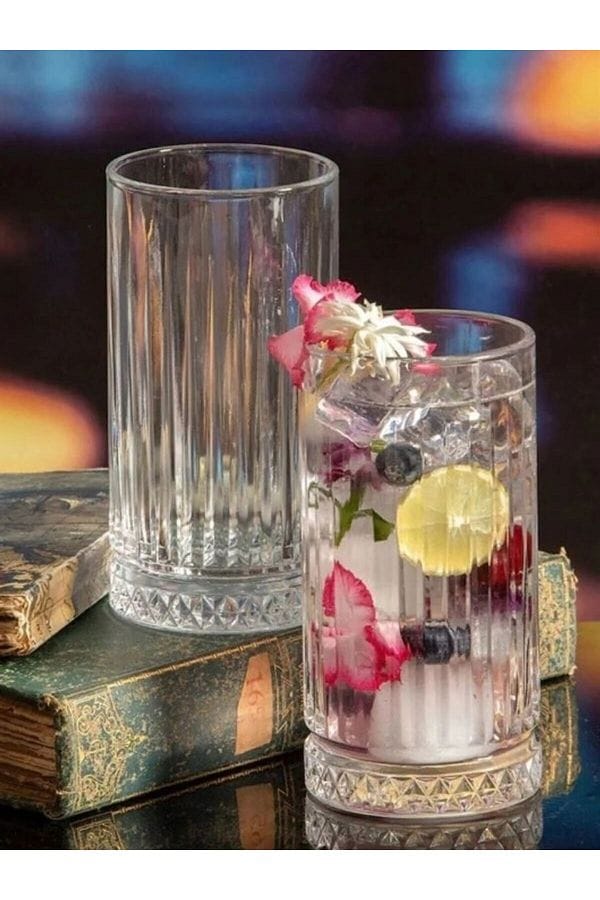 Ribbed high end Glass,sip in style