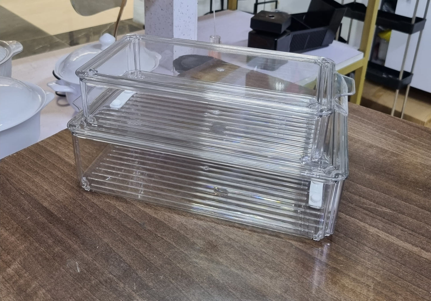 2 pcs fridge storage containers