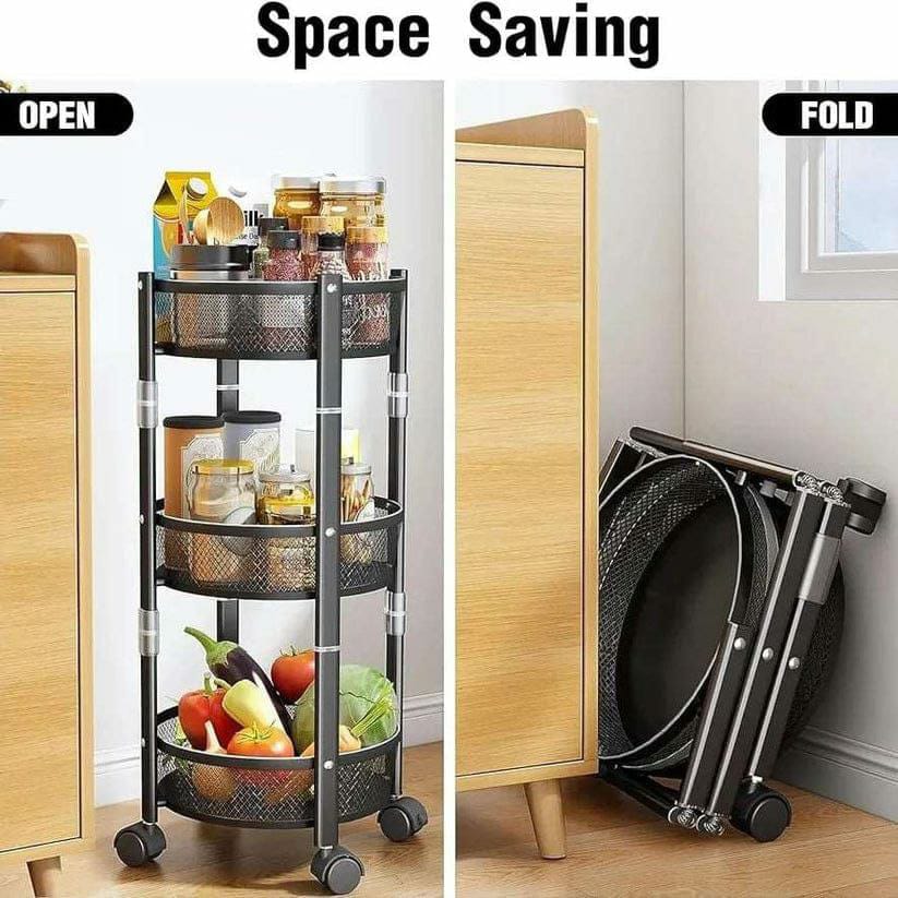 3 tier collapsible rack