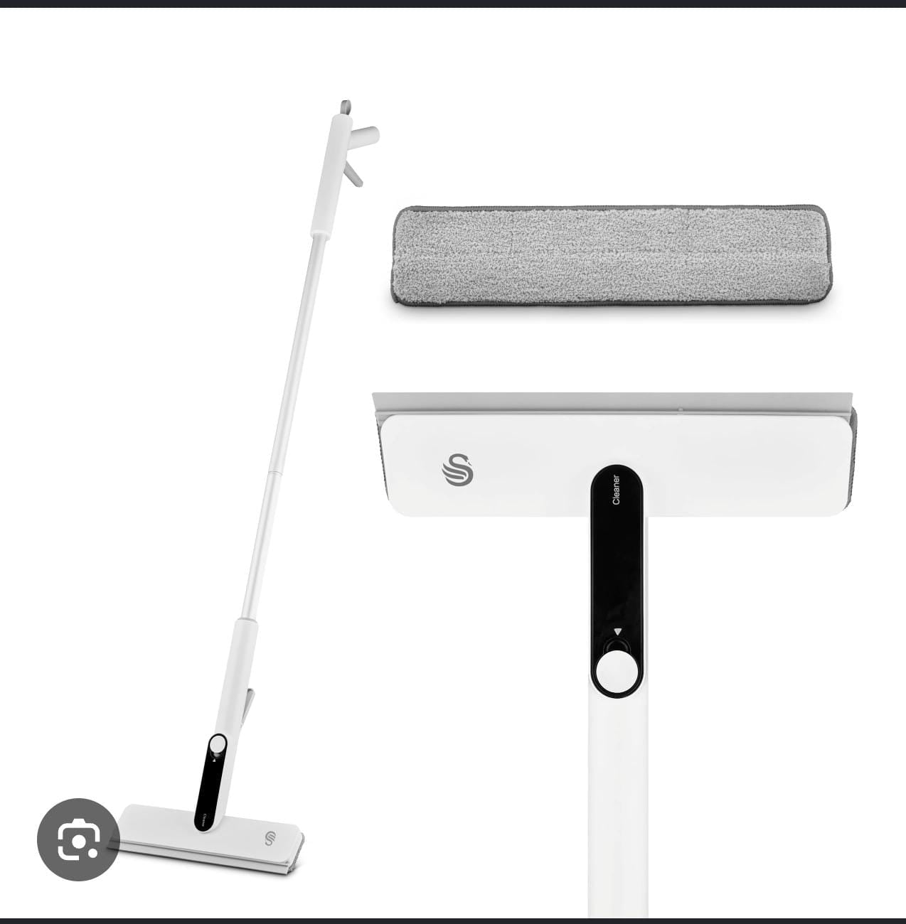 3 in 1 long handle Window cleaner