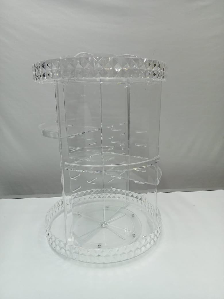 360° Rotating cosmetic organizer