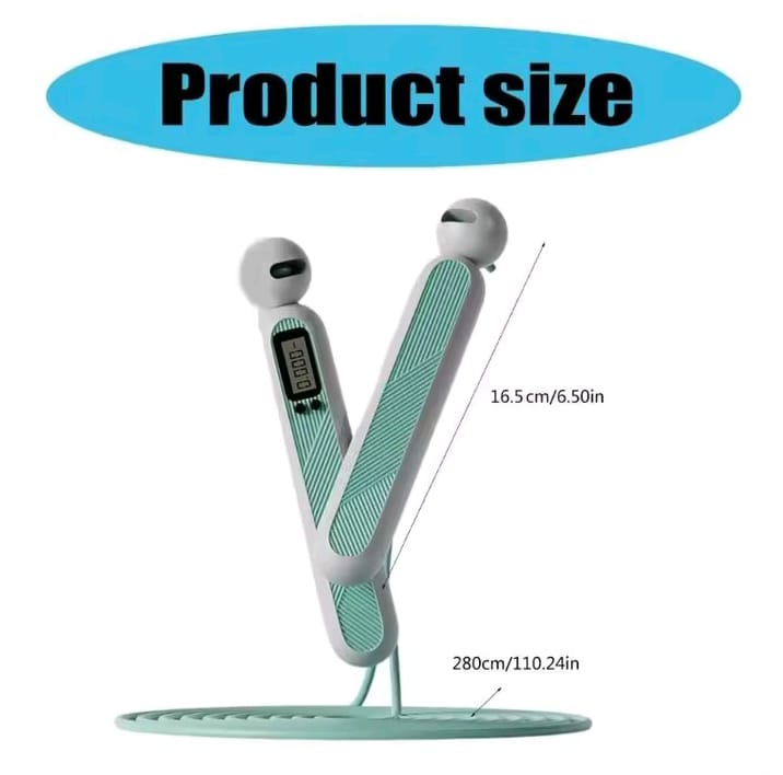Counting cordless skipping rope