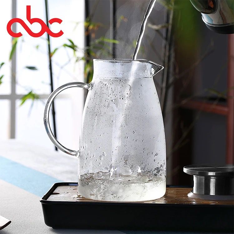 Cold/hot water, ice tea , wine ,coffee, milk, juice beverage glass pitcher