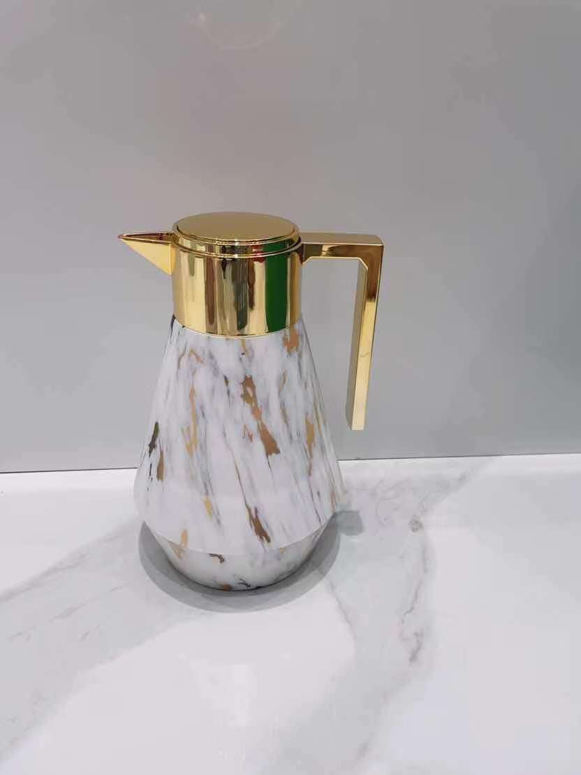 Marble and Gold Unbreakable Flask