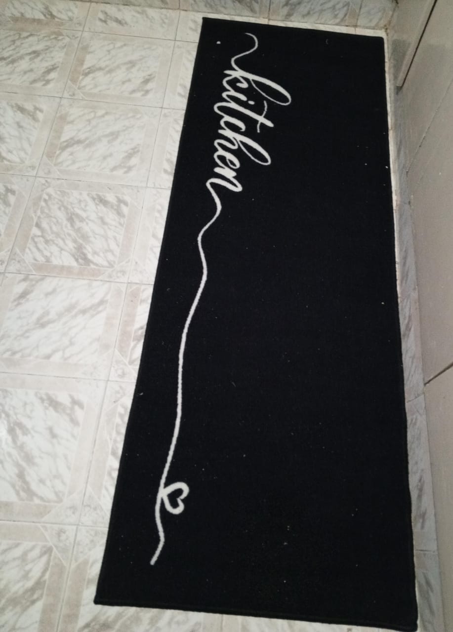 Kitchen Rug Personalized Name Floor Mat, Non-Slip Backing Mat, Comfort Anti Fatigue Kitchen Mat, Decor for Home Room Hallway Laundry Sink Runner Rug