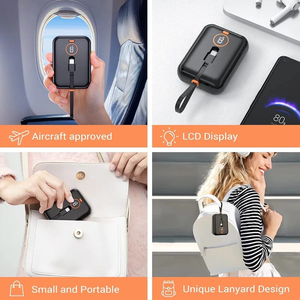 *Portable Charger, 10000mAh 22.5W Fast Charging
