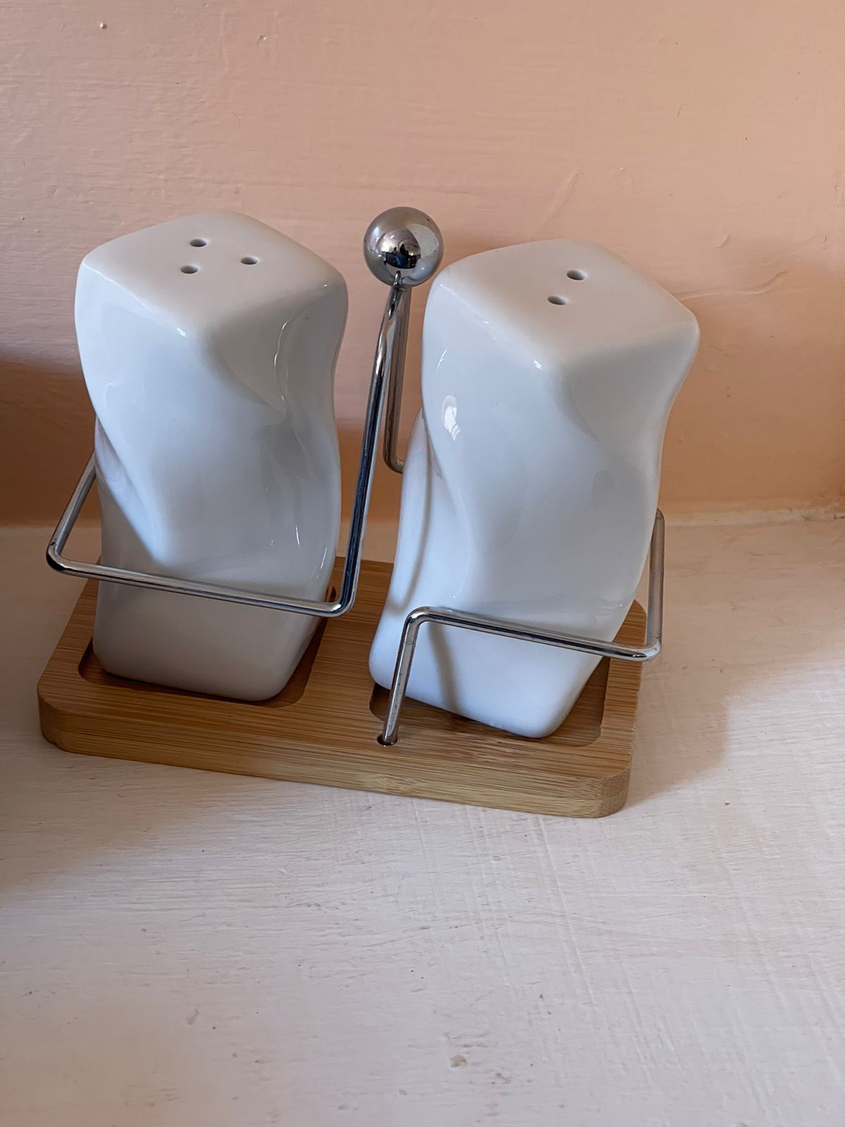 Double Salt Shakers set
