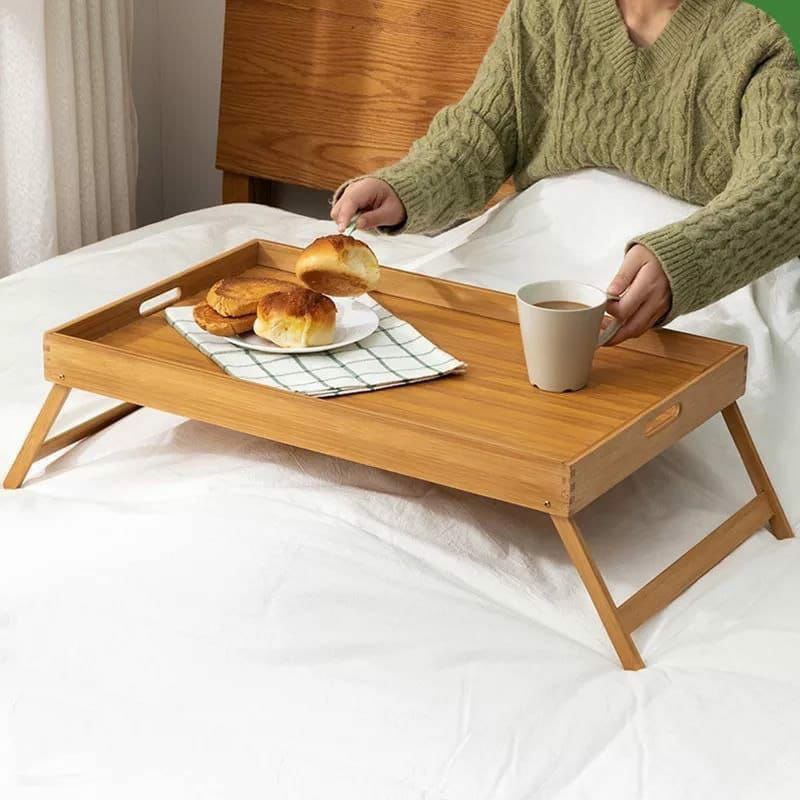 bamboo bedside / breakfast tray