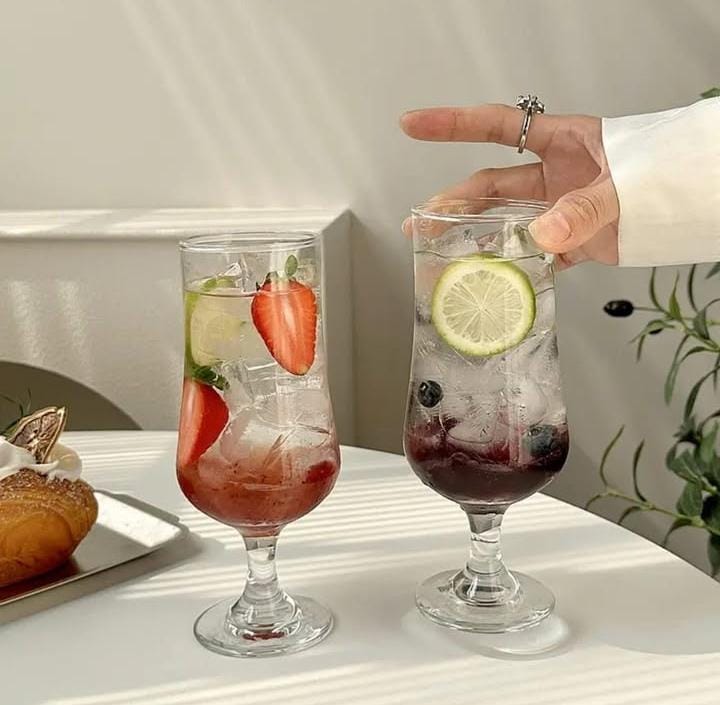 Cherry Hurricane Glass